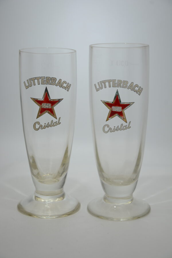 Lutterbach - cristal -0,25L et 0,30L